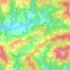La Villa topographic map, elevation, terrain