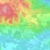 Gammel Rye topographic map, elevation, terrain