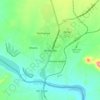 Beitbridge topographic map, elevation, terrain