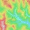Băile Bálványos topographic map, elevation, terrain