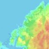 Bay View topographic map, elevation, terrain