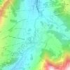 Col des Mosses topographic map, elevation, terrain