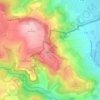 Hamberg topographic map, elevation, terrain