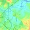 Rawreth topographic map, elevation, terrain