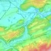 Nismes topographic map, elevation, terrain