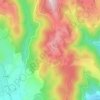 Rabiat topographic map, elevation, terrain