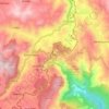 Ella topographic map, elevation, terrain