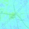 Senggarang topographic map, elevation, terrain