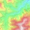 Nail topographic map, elevation, terrain