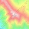 Ben Lomond topographic map, elevation, terrain