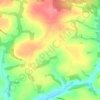Dart Raffe Moor topographic map, elevation, terrain