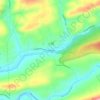 Kunkletown topographic map, elevation, terrain