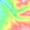 Quispicancha topographic map, elevation, terrain