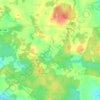 Медведево topographic map, elevation, terrain