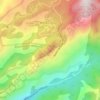 Lizard Rock topographic map, elevation, terrain