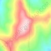 Mount Conner topographic map, elevation, terrain