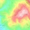 Meladeia topographic map, elevation, terrain