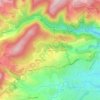 Le Bescut topographic map, elevation, terrain