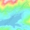 Lakeshore topographic map, elevation, terrain