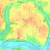 Attrup topographic map, elevation, terrain