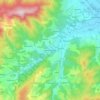 Novi Travnik topographic map, elevation, terrain