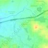 Patelguda topographic map, elevation, terrain