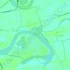 Limahong Channel topographic map, elevation, terrain