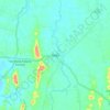 Naka topographic map, elevation, terrain