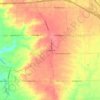 Groveland topographic map, elevation, terrain