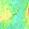 Ballynacarrow topographic map, elevation, terrain