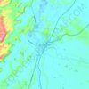 Ōtorohanga topographic map, elevation, terrain