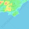 Phillips Point topographic map, elevation, terrain