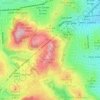 Eureka Peak topographic map, elevation, terrain