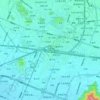 豆腐町 topographic map, elevation, terrain