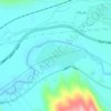Estakhr topographic map, elevation, terrain