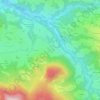 Kaiser topographic map, elevation, terrain