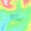 Gaitan topographic map, elevation, terrain