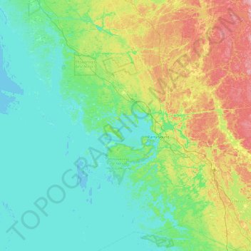 Ball Island topographic map, elevation, terrain