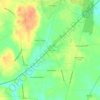 Adamstown topographic map, elevation, terrain