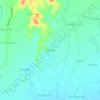 Bantud topographic map, elevation, terrain