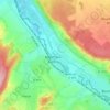 Ansennes topographic map, elevation, terrain