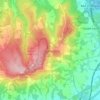 Coldharbour topographic map, elevation, terrain