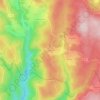 Verrières topographic map, elevation, terrain