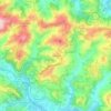 Marciano topographic map, elevation, terrain