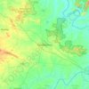 Ranebennur topographic map, elevation, terrain