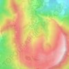 Céüze topographic map, elevation, terrain