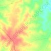 Lomo Plata topographic map, elevation, terrain