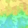 La Rousselliere topographic map, elevation, terrain