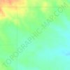 Gluten topographic map, elevation, terrain