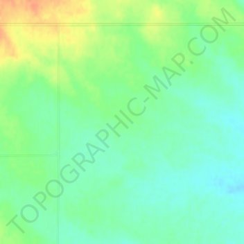 Gluten topographic map, elevation, terrain